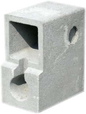 Plinti 40x75 h 65 piste ciclabili (per pali max 4 mt)