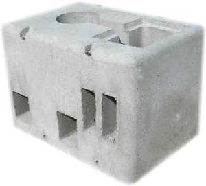 Footings 100x145 h100 (for poles up to 13 m)